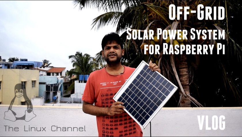 Off-Grid Solar Power System for Raspberry Pi