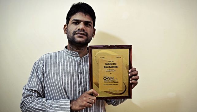Kiran Kankipati OSIDays Award